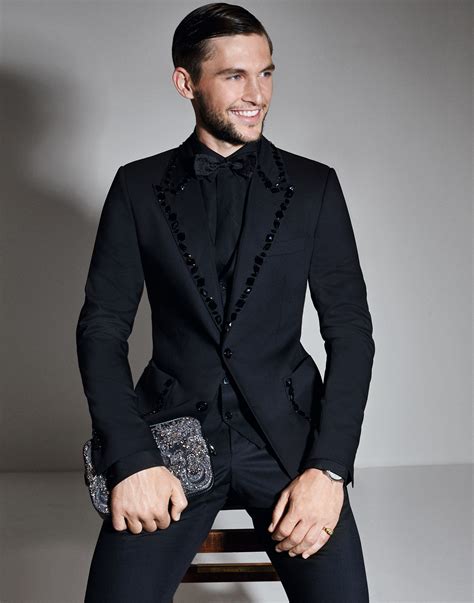 dolce and gabbana men clothes|dolce and gabbana men's evening.